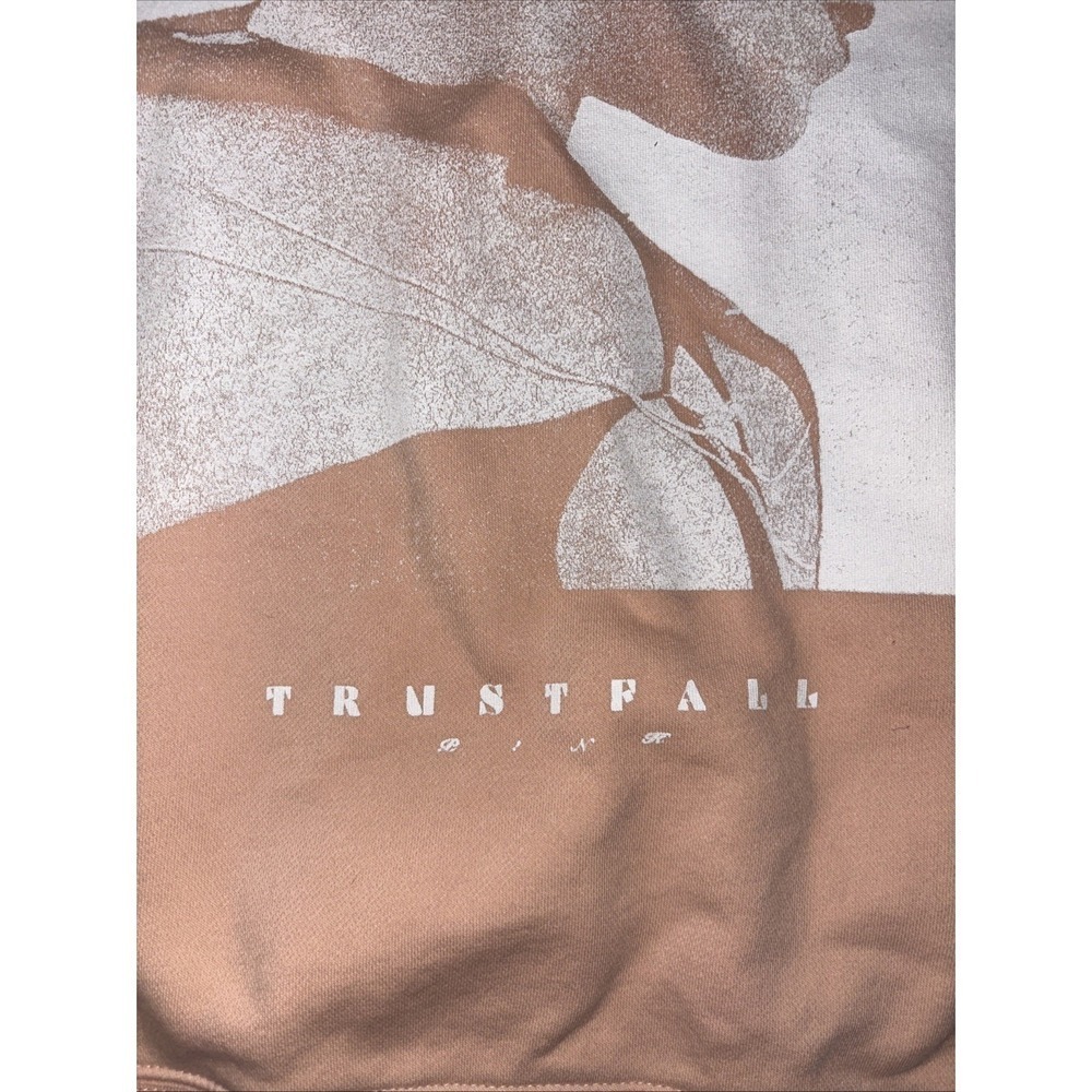 Official Pink Trustfall Tour Crewneck Pullover Sweatshirt Tour Merch Size Large